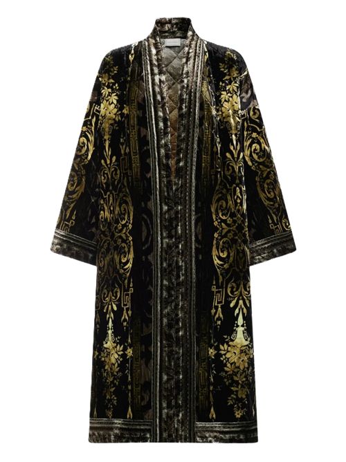 Pierre-Louis Mascia Cappotto kimono stampa barocca oro Pierre Louis Mascia | KANADAS-KM11944516455/101